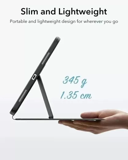 Чехол ESR Flip Magnetic Case with Pencil Holder Light Purple для iPad 11'' (2025) | iPad 10.9 (2022)