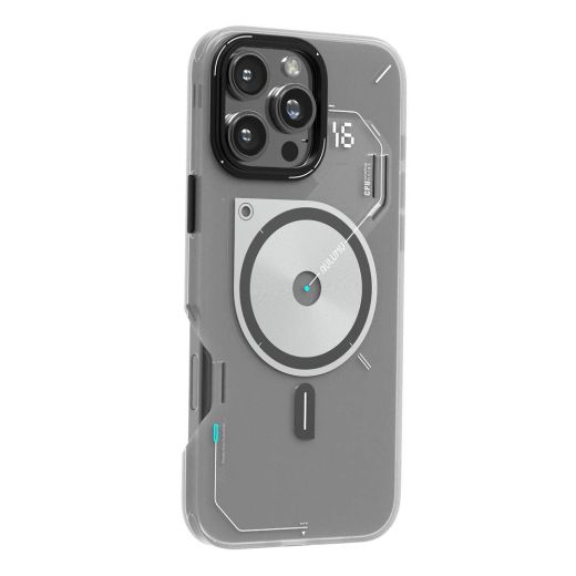 Прозорий чохол, що світиться в темряві Aulumu A16 Frosted Case Translucent White для iPhone 16 Pro