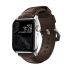 Кожаный ремешок Nomad Traditional Band Rustic Brown Leather / Silver Hardware для Apple Watch 40мм | 41мм