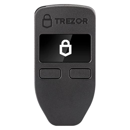 Холодний гаманець для криптовалюти Trezor Model One Black