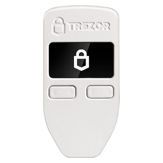 Холодный кошелек для криптовалюты Trezor Model One White