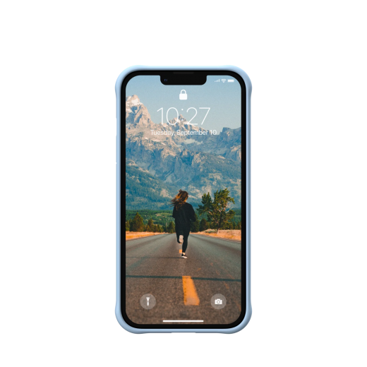 Силиконовый чехол UAG DOT with MagSafe Cerulean для iPhone 13