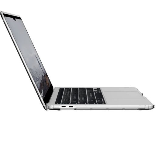 Защитный чехол UAG [U] Lucent 2.0 Ice/Black для MacBook Pro 13' M1 | M2 (2020 | 2022) (134006114340)