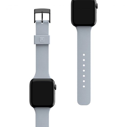 Ремешок UAG U Dot Silicone Soft Blue для Apple Watch 45mm | 44mm | 42mm (19249K315151)