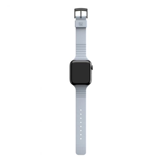 Ремешок UAG U Aurora Silicone Strap Soft Blue для Apple Watch 45|44|42mm (19249Q315151)