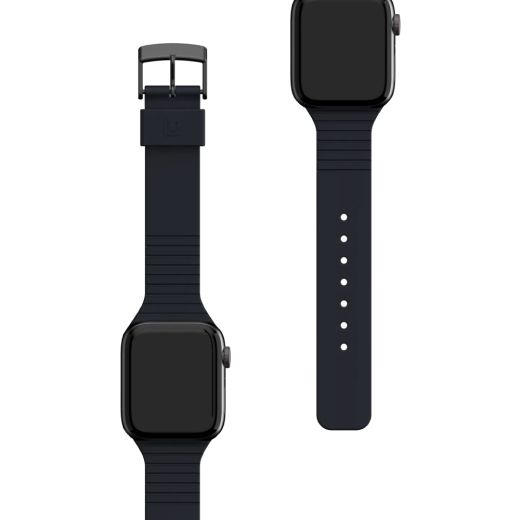 Ремінець UAG U Aurora Silicone Strap Black для Apple Watch 41mm | 40mm (19248Q314040)
