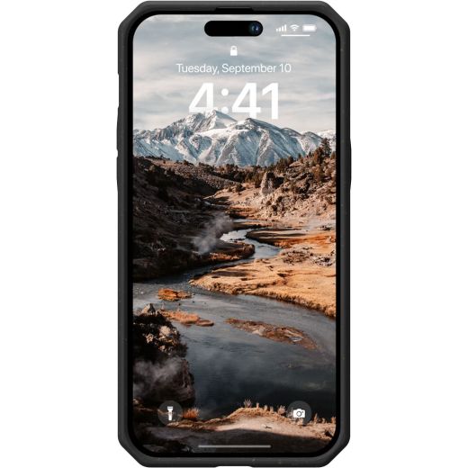 Противоударный чехол UAG Biodegradable Outback Black для iPhone 14 Pro Max (114075114040)