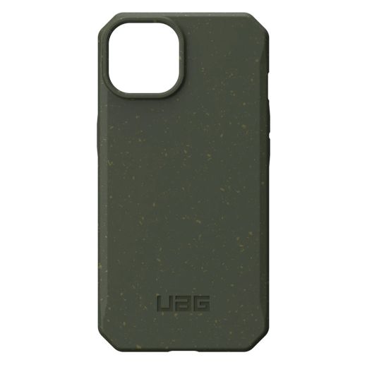 Противоударный чехол UAG Biodegradable Outback Series Olive для iPhone 14 Plus (114073117272)