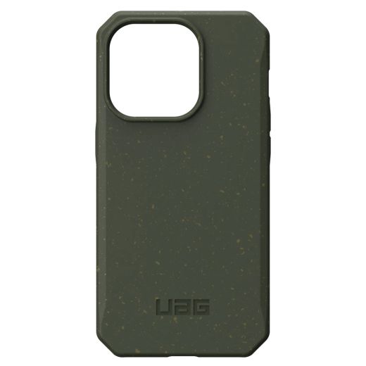 Протиударний чохол UAG Biodegradable Outback Series Olive для iPhone 14 Pro (114074117272)