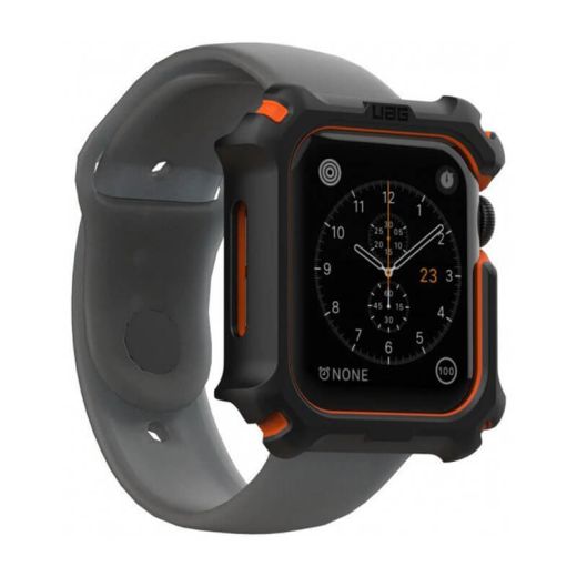 Чохол UAG Case Black | Orange для Apple Watch 44 mm (19148G114097)