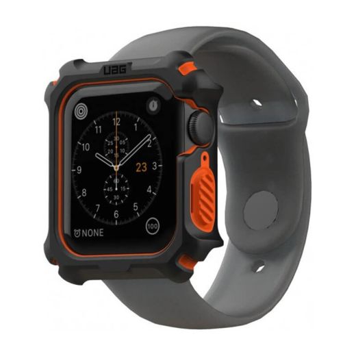 Чехол UAG Case Black | Orange для Apple Watch 44 mm (19148G114097)