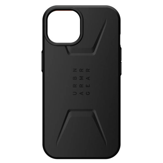Противоударный чехол UAG Civilian with MagSafe Black для iPhone 14  (114036114040)
