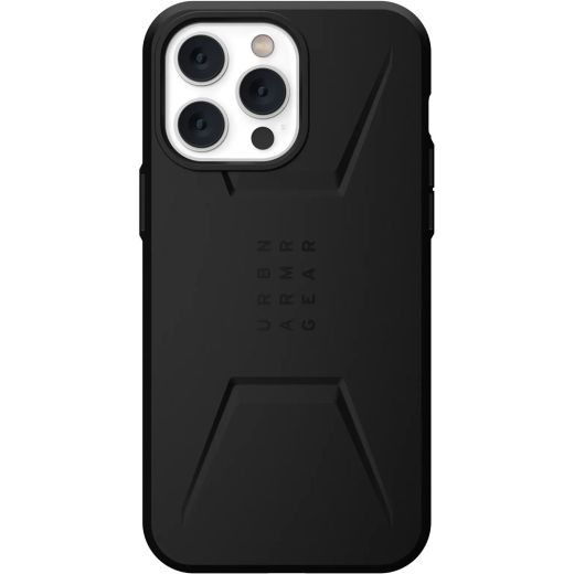 Противоударный чехол UAG Civilian with MagSafe Black для iPhone 14 Pro Max (114039114040)