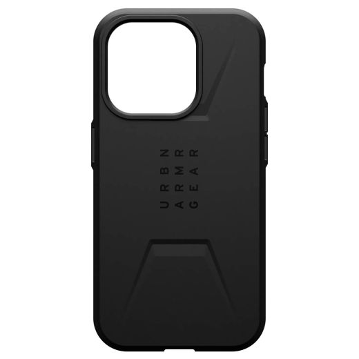 Противоударный чехол UAG Civilian with MagSafe Black для iPhone 15 Pro (114275114040)