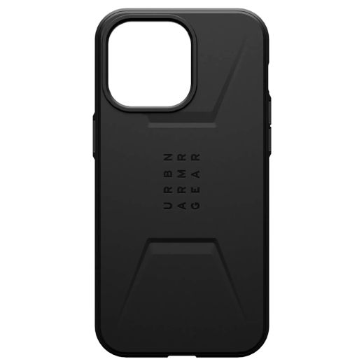 Противоударный чехол UAG Civilian with MagSafe Black для iPhone 15 Pro Max (114295114040)