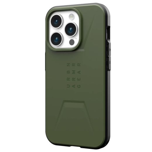 Протиударний чохол UAG Civilian with MagSafe Olive Drab для iPhone 15 Pro (114275117272)