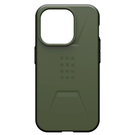 Противоударный чехол UAG Civilian with MagSafe Olive Drab для iPhone 15 Pro (114275117272)