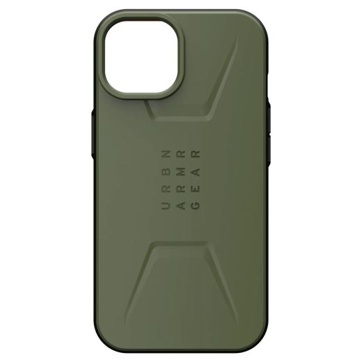 Противоударный чехол UAG Civilian with MagSafe Olive для iPhone 14 (114036117272)