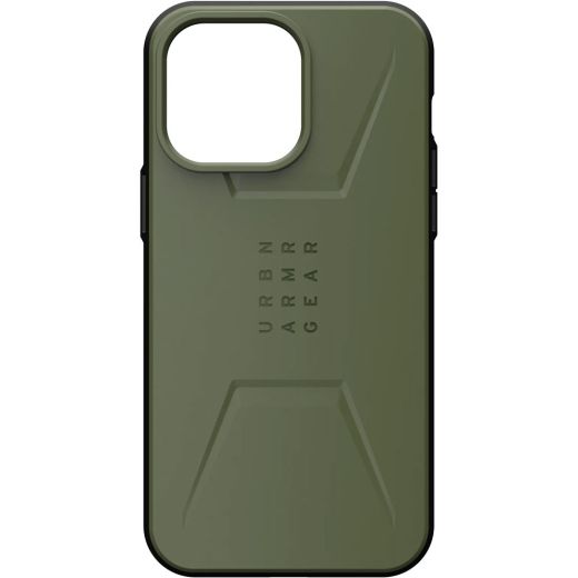 Протиударний чохол UAG Civilian with MagSafe Olive для iPhone 14 Pro Max (114039117272)