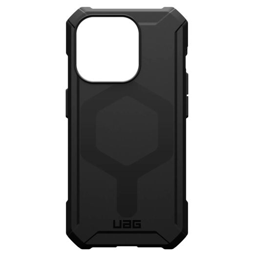 Противоударный чехол UAG Essential Armor with MagSafe Black для iPhone 15 Pro (114276114040)