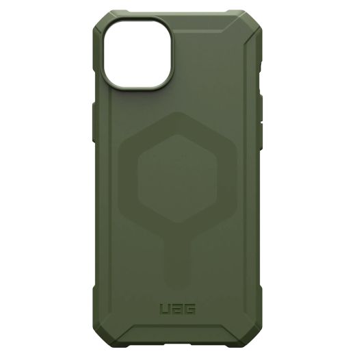 Противоударный чехол UAG Essential Armor with MagSafe Olive Drab для iPhone 15 Plus (114307117272)