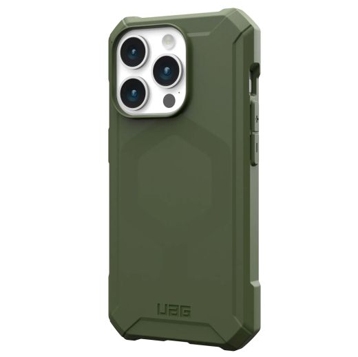 Противоударный чехол UAG Essential Armor with MagSafe Olive Drab для iPhone 15 Pro (114276117272)