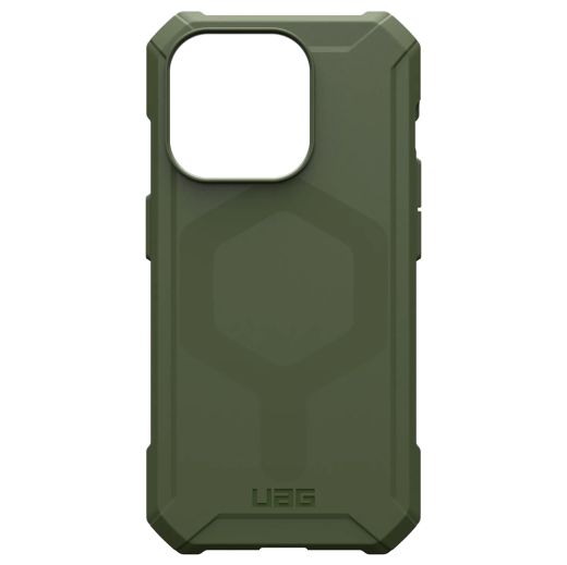 Противоударный чехол UAG Essential Armor with MagSafe Olive Drab для iPhone 15 Pro (114276117272)