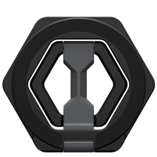 Магнітне кільце-підставка для телефону UAG Magnetic Ring Stand Black/Silver (9644431F4034)
