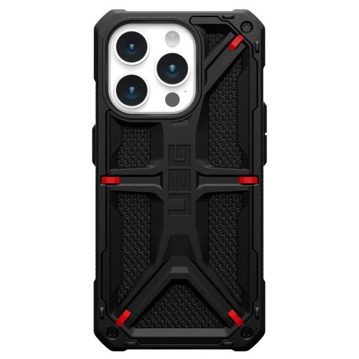 Противоударный чехол UAG Monarch Kevlar® Series Kevlar Black для iPhone 15 Pro (114278113940)