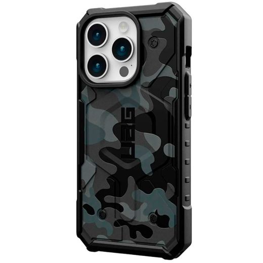 Протиударний чохол UAG Pathfinder SE with MagSafe Black Midnight Camo для iPhone 15 Pro (114283114061)