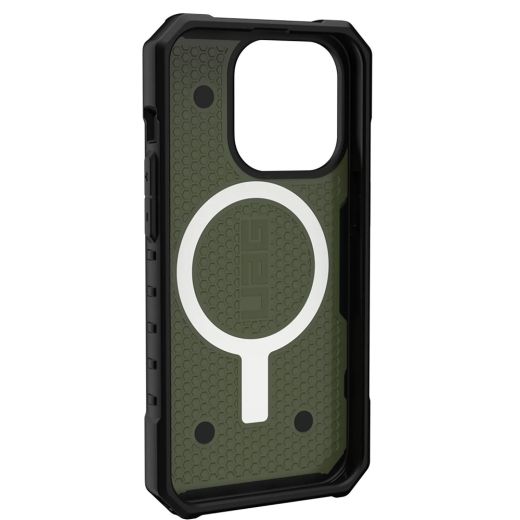 Противоударный чехол UAG Pathfinder with MagSafe Olive для iPhone 14 Pro (114054117272)