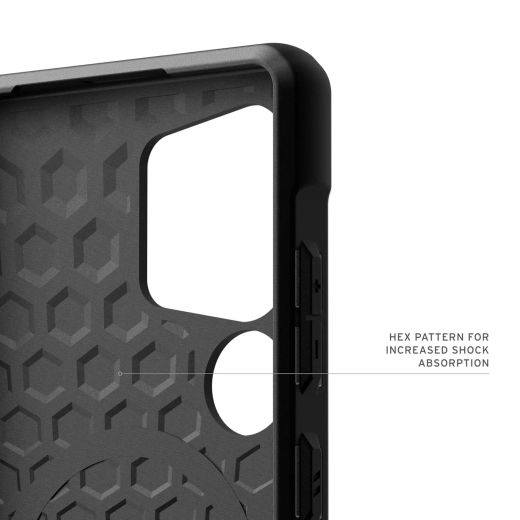 Противоударный чехол UAG Metropolis LT MagSafe Kevlar Black для Samsung Galaxy S25 Ultra (214470113940)