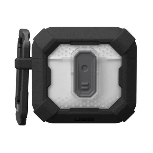 Чехол с карабином UAG Plasma with Active Noise Cancellation Black для AirPods 4 (2024) (104129114040)