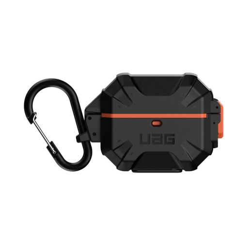 Чохол з карабіном UAG Pathfinder Series Black/Orange для Airpods 3 (102927114097)