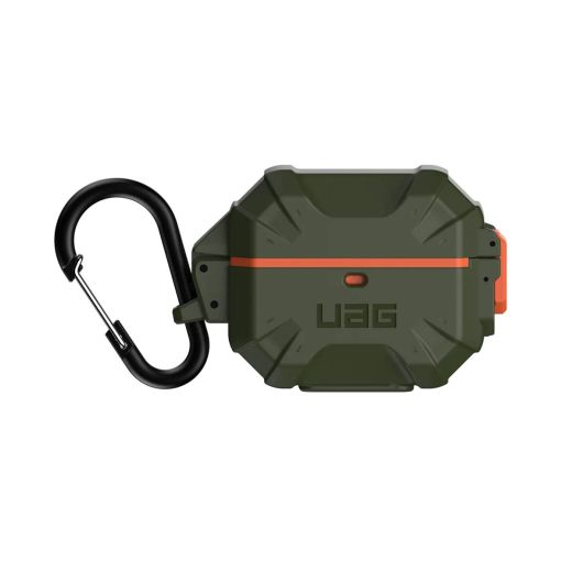 Чехол с карабином UAG Pathfinder Series Olive/Orange для Airpods 3 (102927117297)