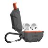 Чехол с карабином UAG Pathfinder Series Silver/Orange для Airpods 3 (102927113397)