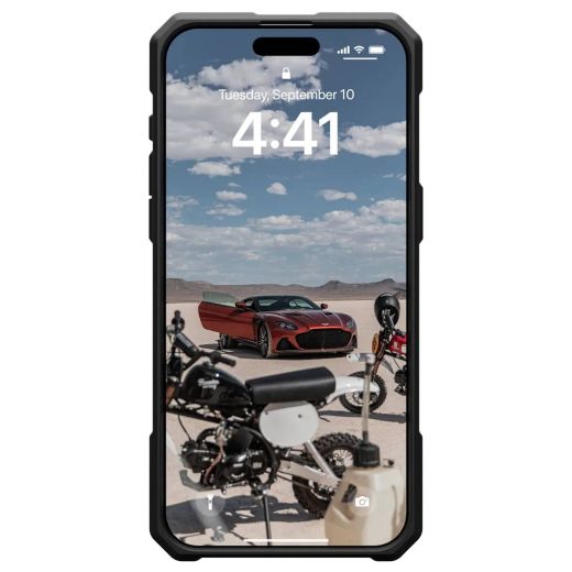 Протиударний чохол UAG Monarch Pro with MagSafe Forged Carbon для iPhone 15 Pro Max (114222114F42)