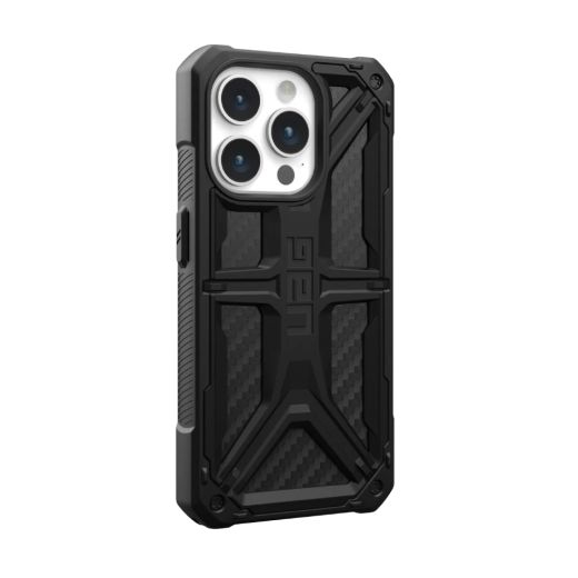 Противоударный чехол UAG Monarch Series Carbon Fiber для iPhone 15 Pro Max (114298114242)