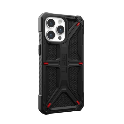 Протиударний чохол UAG Monarch Kevlar® Series Kevlar Black для iPhone 15 Pro Max (114298113940)