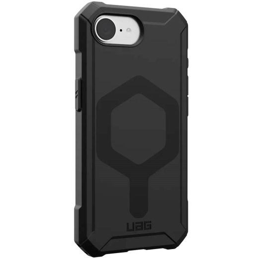 Противоударный чехол UAG Essential Armor MagSafe Black для iPhone 16e (114496114040)