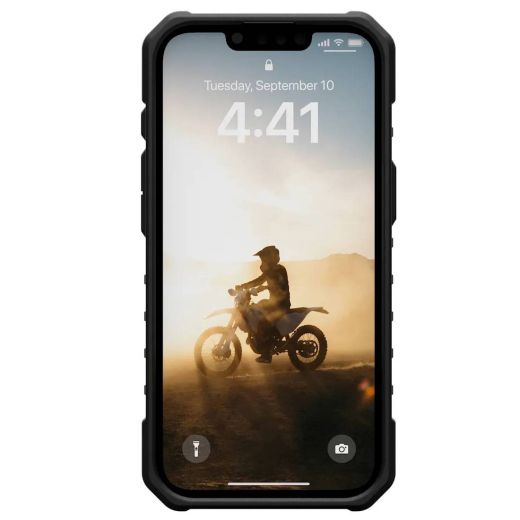 Противоударный чехол UAG Pathfinder Magsafe Black для iPhone 16e (114499114040)