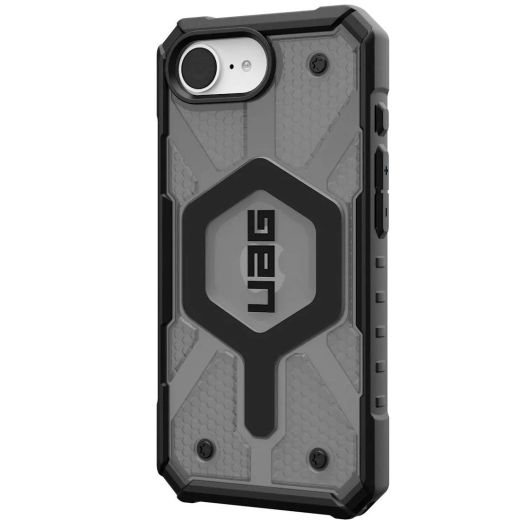Протиударний чохол UAG Pathfinder Clear Magsafe Ash для iPhone 16e (114498113131)