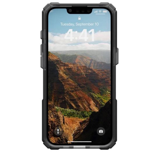 Противоударный чехол UAG Plasma XTE Magsafe, Ash/Titanium для iPhone 16e (114500113136)