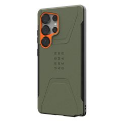 Противоударный чехол UAG Civilian Pro Olive Drab/Orange для Samsung Galaxy S25 Ultra (214473117297)