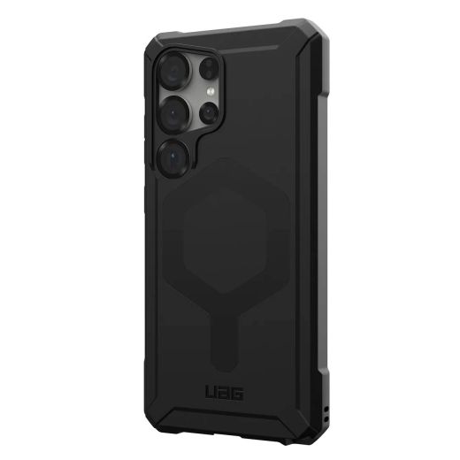 Противоударный чехол UAG Essential Armor MagSafe Black для Samsung Galaxy S25 Ultra (214492114040)
