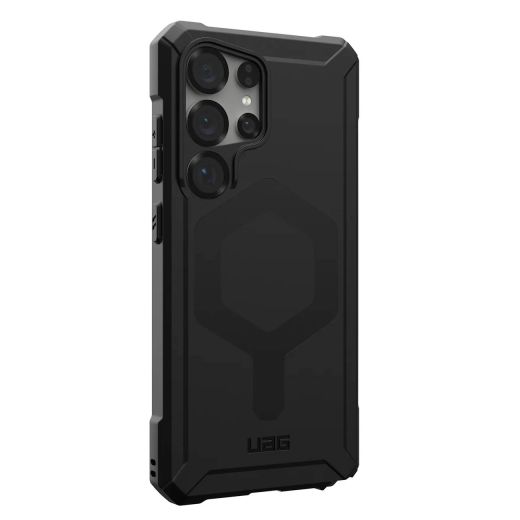 Противоударный чехол UAG Essential Armor MagSafe Black для Samsung Galaxy S25 Ultra (214492114040)