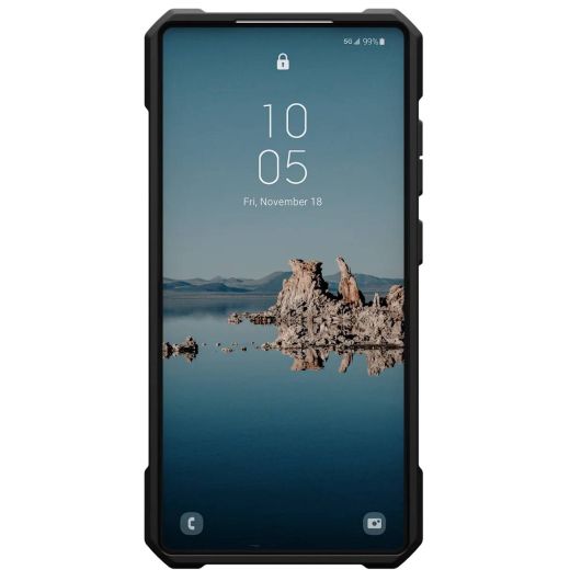 Противоударный чехол UAG Essential Armor MagSafe Black для Samsung Galaxy S25 Ultra (214492114040)