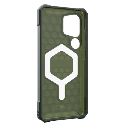 Противоударный чехол UAG Essential Armor MagSafe Olive Drab для Samsung Galaxy S25 Ultra (214492117272)