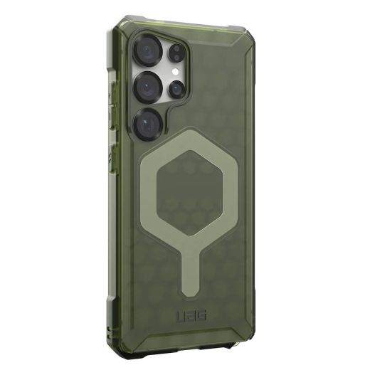 Противоударный чехол UAG Essential Armor MagSafe Olive Drab для Samsung Galaxy S25 Ultra (214492117272)