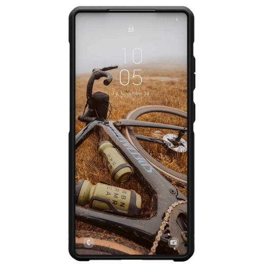 Противоударный чехол UAG Metropolis LT MagSafe Micro Hex Camo Graphite для Samsung Galaxy S25 Ultra (214470113234)